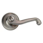 Weiser Valencia Rh Bolt-through Dummy Lever Door Pull, Satin Nickel 9WLA170-041. Fixed Price $9.99.