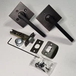 Kwikset Halifax Privacy Lever Venetian Bronze 97300-906. Fixed Price $18.95.