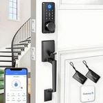 Wifi Smart Keyless Entry Door Lock Set W/front Handle, 0.1S Fingerprint .... Fixed Price $138.90.