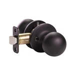 Ball Passage Brass Door Knob In Matte Black. Fixed Price $37.36.