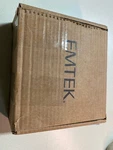 Emtek 5050HECUS19 Square Rosette Dummy Pair, Hercules Lever, 7 Finishes, Flat Bl. Fixed Price $215.94.