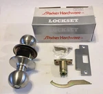 Parker B9160P32E Stainless Steel Lockset Ball Knob Privacy 3/8 New. Fixed Price $32.00.