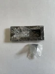 Emtek Modern Rectangular 4" Flush Door Pull Matte Black 220304US19. Fixed Price $16.00.