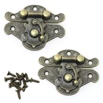 2PCS Retro Embossed Door Buckle Pull 49X37MM Draw Cabinet Handle For Fur.... Fixed Price $14.89.