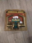 Tell Passage Door Lever Heavy Duty LC2475 CL100014 Brushed Chrome Finish. Fixed Price $36.99.