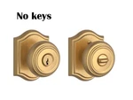 Baldwin En.tra.tar Traditional Single Cylinder Keyed Entry Door Knob - Brass. Fixed Price $79.50.