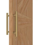 Lvyihan 12" Inch Stainless Steel Door Handle Double Sided, Pull Push Sliding. Fixed Price $12.00.