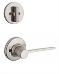 Kwikset 604LRL Ladera Left-handed Interior Door Handle Satin Nickel 96040-143. Fixed Price $30.00.