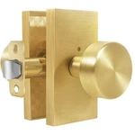 Newlaking Satin Brass Zinc Alloy Privacy Door Knob With Lock, Heavy-duty Roun.... Fixed Price $86.51.