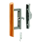 Sliding Patio Glass Door Wooden Handle Set Internal Locking Hook Style Hardware. Fixed Price $28.51.