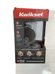 Kwikset Uptown Milan Satin Nickel Single Cylinder Deadbolt Smartkey Door Lock. Fixed Price $30.60.