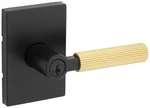 Kwikset 740MALRCT-S Mirada Single Cylinder Keyed Entry Door Lever Black. Fixed Price $102.27.