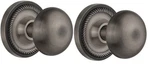 Nostalgic Warehouse Rope Rosette With New York Knob Privacy 2.75" Antique Pewter. Fixed Price $69.99.