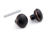 New 3 Pack Prime-line Classic Bronze Plated Spindle Knob Set -2 1/4 (e 2499). Fixed Price $19.99.