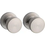 Kwikset Pismo Satin Nickel Round Passage Door Knob Easy Installation Modern D.... Fixed Price $41.09.