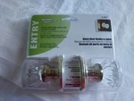 Defender Security New E-2317 Glass Door Knobs & Latch. Fixed Price $28.99.
