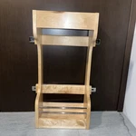 Rev-a-shelf Maple Door Mount 2-SHELF Storage Organizer, Inch Cabinet 4SBSU-15. Fixed Price $39.00.