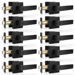 Hasmikit 10 Pack Matte Black Door Handles Privacy Levers, Heavy Duty Bed.... Fixed Price $273.08.