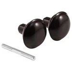 Prime Line Oil Rubbed Bronze 2-1/4 Door Knob Set With Spindle. Fixed Price $12.28.