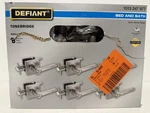 New Defiant Tonebridge Bed & Bath Door Levers Satin Nickel 6 Packs 1013 247 977. Fixed Price $51.89.