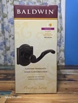 Prestige Madrina Venetian Bronze Right-handed Dummy Door Lever Baldwin. Fixed Price $40.00.