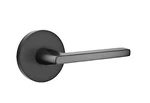 Emtek 5209HLOLHUS19 Privacy, Disk Rosette, Helios Lever, Lh, Flat Black. Fixed Price $152.00.