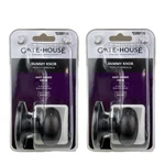 New Gate House Baron Dummy Hall Closet Door Knob Antique Bronze Finish 0399126. Fixed Price $7.99.
