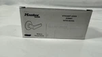 Master Lock SLL0515BOX Straight Lever Dummy Door Handle Satin Nickel New. Fixed Price $17.05.