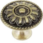 TRUST4CARE 9-PACK Of Euro Style Brushed Antique Brass Kitchen Cabinet Knobs P.... Fixed Price $28.21.