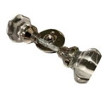Signature Hardware 552098PN Tama Privacy Interior Door Set, No Backset - Nickel. Fixed Price $65.90.
