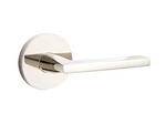 Emtek 5209HLORHUS14 Privacy, Disk Rosette, Helios Lever, Rh, Polished Nickel. Fixed Price $152.00.