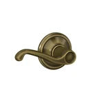 Door Lever Flair Antique Brass Schlage Hall Closet Passage Lock. Fixed Price $59.99.