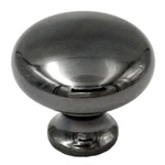 Belwith Hickory BK13-BN Black Nickel Solid Brass 1/4" Cabinet Knob Pull. Fixed Price $9.12.