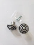 Liberty PBF528Y-BSP 1/2" Ring Dot Cabinet Drawer Knob Brushed Satin Pewter. Fixed Price $6.99.