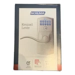 Schlage FE595VCAM619ACC Camelot Keypad Entry Lock Satin Nickel Accent Lever. Fixed Price $84.99.