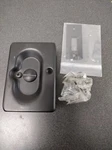 Emtek 3-1/2 Inch Solid Brass Privacy Mortise Pocket Door Lock For 1-3/8". Fixed Price $34.50.