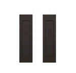 Baldwin PD005.112.PRIV Santa Monica Lg Pocket Door Privacy Set Venetian Bronze. Fixed Price $300.00.
