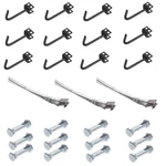 Mobile Home Part Set Of 12 J-hook Concrete Anchors; 8 Tie Down Straps, & Bolts. Fixed Price $229.95.