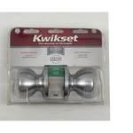 Kwikset Hall And Closet Door Knob Satin Chrome 200T 26D Cp Bbpkg Passage New. Fixed Price $6.47.