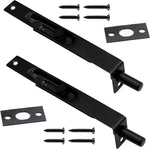 2PCS 6 Inch French Door Lock Stainless Steel Flush Bolt Latch Concealed Sli. Fixed Price $14.92.