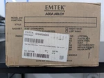 Emtek 4213ASTLHUS19 Flat Black Sgl Cyl, Hamden Tub Ent, Aston Lever. Fixed Price $299.99.
