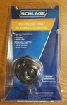 Schlage Georgian Style Non-turning Door Knob Antique Brass, New Packaging. Fixed Price $6.24.