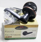 Design House 702357 Bronze Delavan Interior Passage Leverset Doorknob Doorhandle. Fixed Price $24.95.