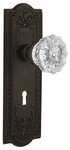 Nostalgic Warehouse Meacry Sd Kh Crystal Solid Brass Single Dummy - Bronze. Fixed Price $144.00.