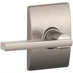Schlage Latitude Series F10VLAT619CEN Passage Lever, Mechanical Lock, Satin Nick. Fixed Price $69.15.