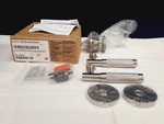 Emtek C5209US15.TAUS15.KNUS15 Knurled T-bar Privacy Door Lever Satin Nickel. Fixed Price $125.40.