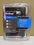 Kwikset Hollis Round Rose Matte Black Locking Bed/bath Door Handle 93002-923. Fixed Price $12.00.