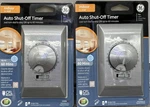 Ge 15 Amp Single-pole 60-MINUTE Auto Shutoff Timer-new Factory Sealed 2 Pack G1. Fixed Price $6.95.
