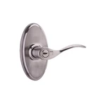 Weslock Bordeau Entry Door Lever Oval Satin Nickel Right Keyed Handle. Fixed Price $39.99.