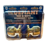 Defiant Brass 332-216 Bed And Bath Locking Interior Privacy New Sealed. Fixed Price $9.95.